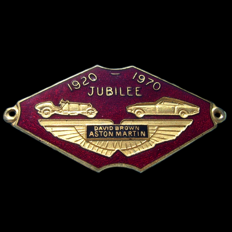 Aston Martin Jubilee badge